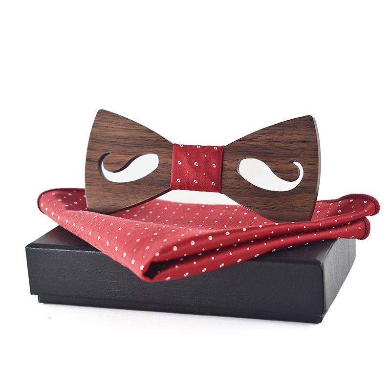 Linbaiway Men's Hollow Carved Wood Bowties Set for Man Pocket Square Towel Ties Set Wedding Butterfly Wooden Bow Ties Cravat
Linbaiway Men's Hollow Carved Wood Bowties Set for Man Pocket Square Towel Ties Set Wedding Butterfly Wooden Bow Ties Cravat