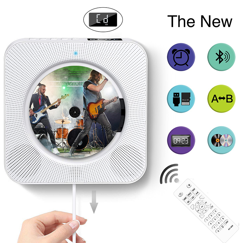 New updated version CD Player with screen wall hanging type Early prenatal education learning English repeat Bluetooth CD player
New updated version CD Player with screen wall hanging type Early prenatal education learning English repeat Bluetooth CD player