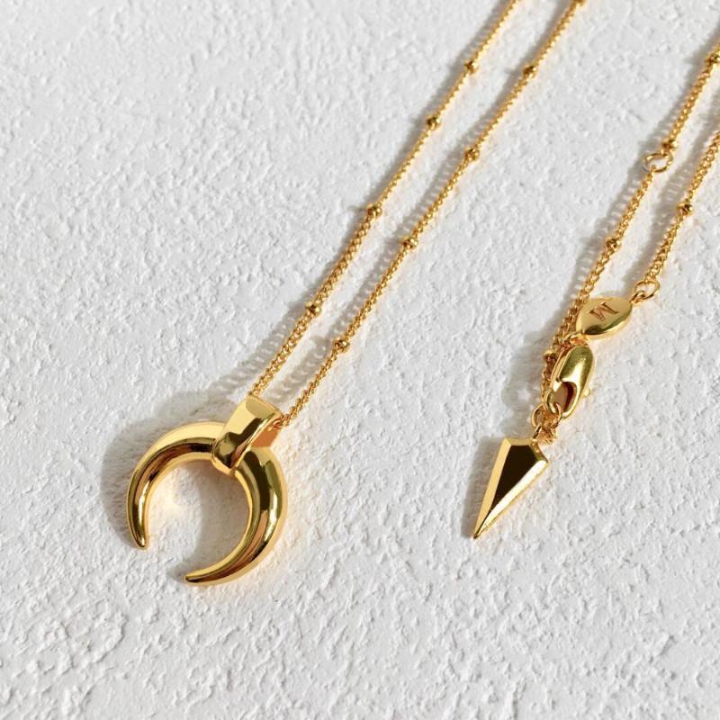 Fashion Luxury Geometry Moon Pendant Necklace For Women Gold Color Chain Designer Jewelry High Quality Mix Style
Fashion Luxury Geometry Moon Pendant Necklace For Women Gold Color Chain Designer Jewelry High Quality Mix Style