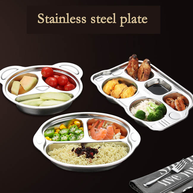 Manufacturers direct 304 stainless steel children's food plate partition kindergarten lunch box cartoon anti - fall fast food plate
Manufacturers direct 304 stainless steel children's food plate partition kindergarten lunch box cartoon anti - fall fast food plate