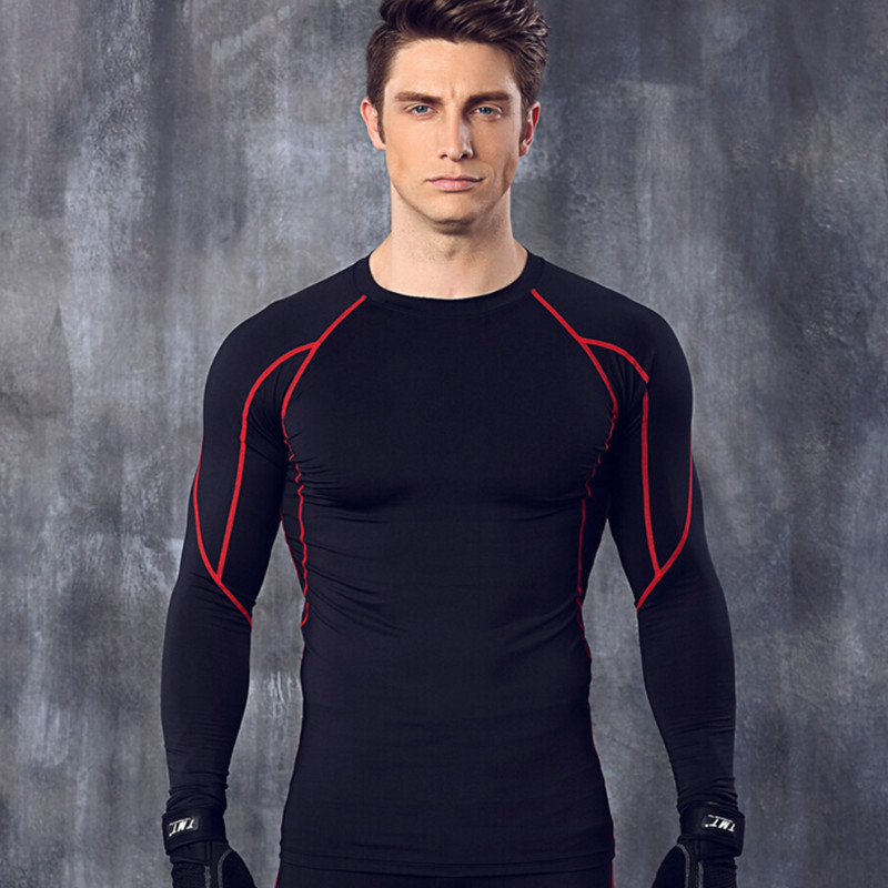 Compression shirt exercising tights men long sleeve sport training t shirt bodybuilding gym tee homme mens tops camisetas
Compression shirt exercising tights men long sleeve sport training t shirt bodybuilding gym tee homme mens tops camisetas