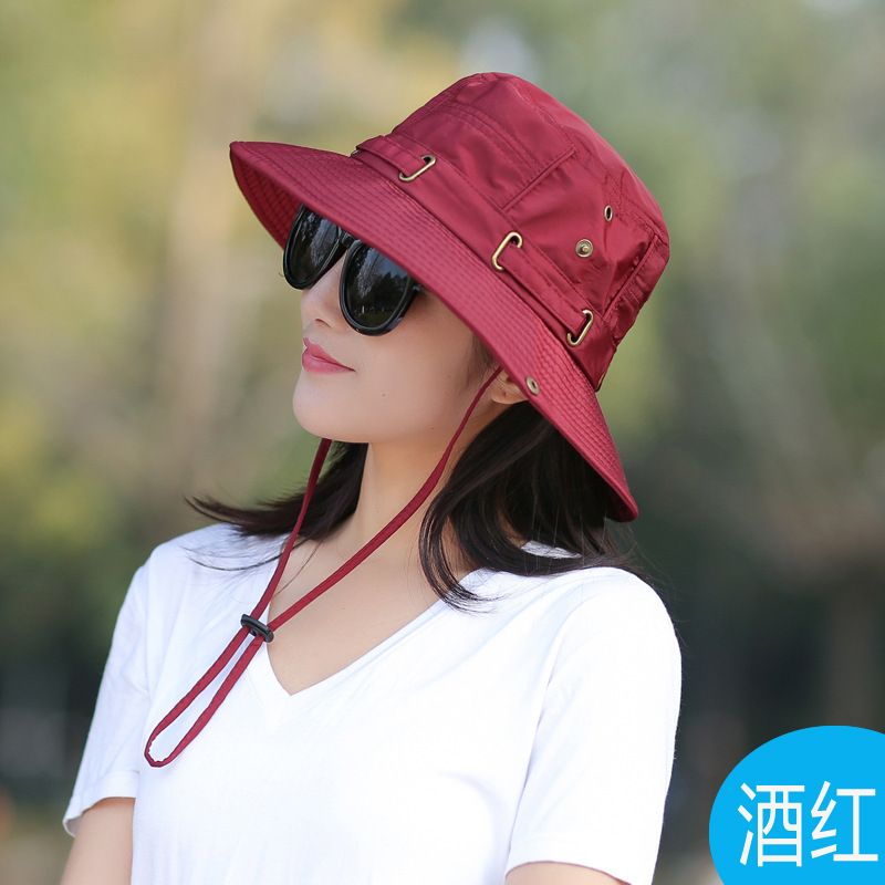 Beanie/Skull Caps Sun Protection Outdoor Hat Female Summer Sunbonnet Korean Style Folding Fisherman Large Brimmed
Beanie/Skull Caps Sun Protection Outdoor Hat Female Summer Sunbonnet Korean Style Folding Fisherman Large Brimmed