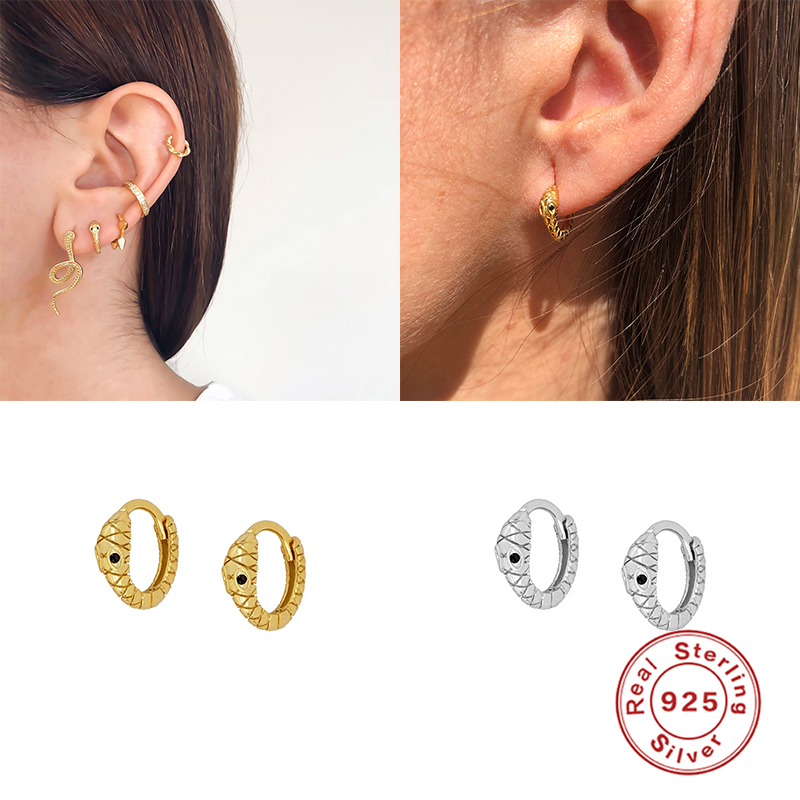 MARY Personality 925 Sterling Silver Hoop Earrings For Women Punk Earrings Pendientes Birthday Present brinco Exquisite Jewelry
MARY Personality 925 Sterling Silver Hoop Earrings For Women Punk Earrings Pendientes Birthday Present brinco Exquisite Jewelry