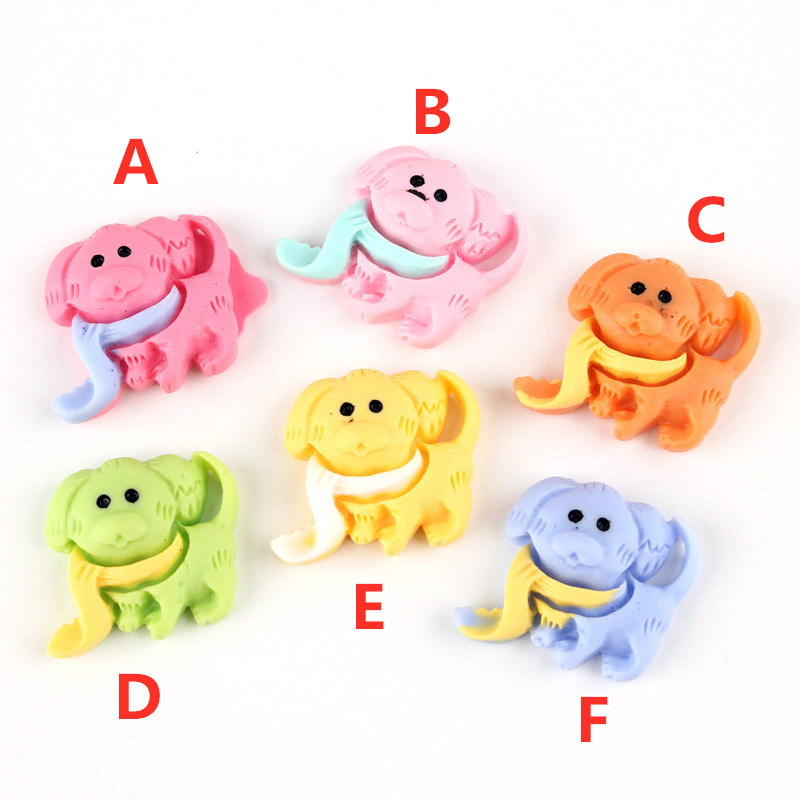 Kawaii Animal Dog Resin Cabochons Colorful Flatback Ornament Patch sticker Girls Hair Bow Center DIY Clip Decor 10PCS 23*19MM
Kawaii Animal Dog Resin Cabochons Colorful Flatback Ornament Patch sticker Girls Hair Bow Center DIY Clip Decor 10PCS 23*19MM