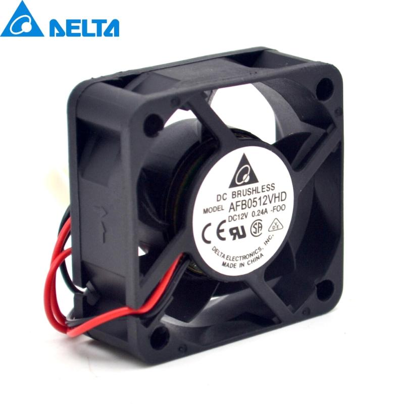 Delta New AFB0512VHD 5020 12V 0.24A 5cm double ball bearing fan server for 50*50*20mm
Delta New AFB0512VHD 5020 12V 0.24A 5cm double ball bearing fan server for 50*50*20mm