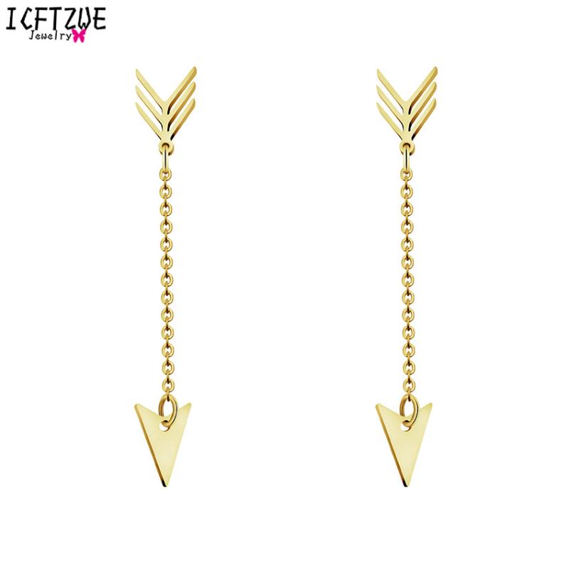 ICFTZWE Dart Arrow Chain Drop Earrings For Women Gold Color Aretes De Mujer Plata Geometric Earrings For Women Men
ICFTZWE Dart Arrow Chain Drop Earrings For Women Gold Color Aretes De Mujer Plata Geometric Earrings For Women Men