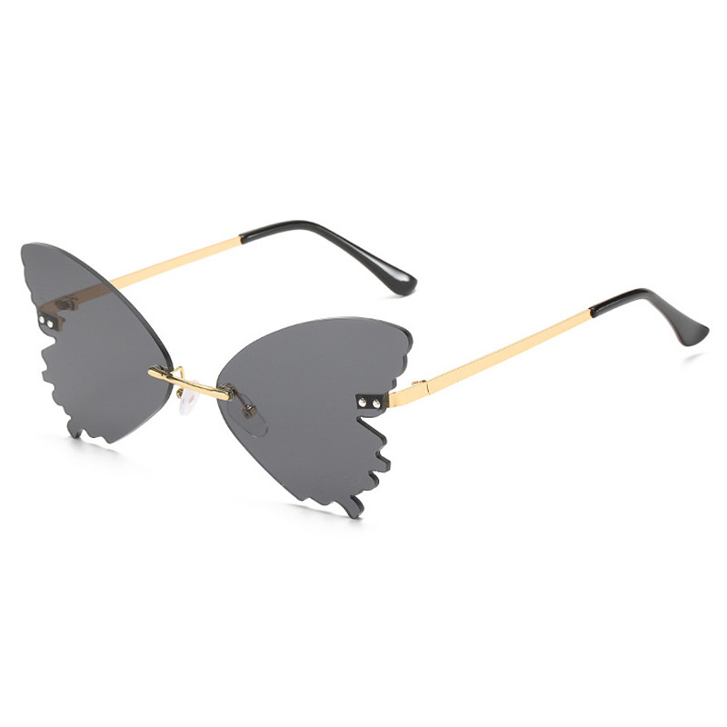 Fashion Butterfly Rimless Sunglasses Women Shades Female Eyewear UV400 Vintage Metal Sun Glasses Men Oculos Okulary Male
Fashion Butterfly Rimless Sunglasses Women Shades Female Eyewear UV400 Vintage Metal Sun Glasses Men Oculos Okulary Male