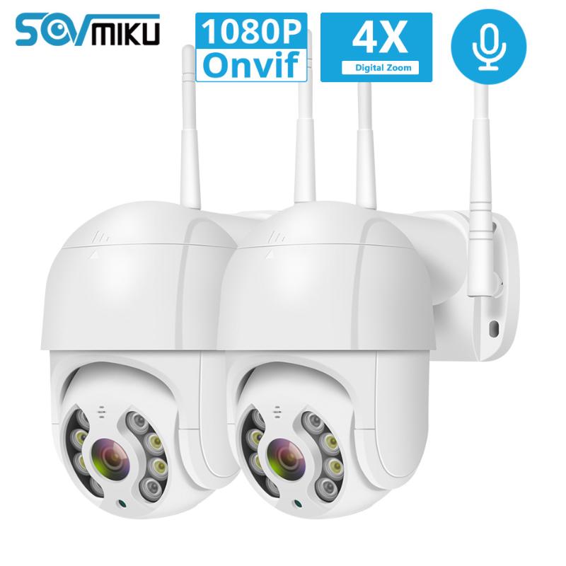 Wireless Wifi IP Camera 1080P PTZ Camera Outdoor Speed Dome Security Two Way Audio 4X Zoom Motion Detection CCTV Surveillance
Wireless Wifi IP Camera 1080P PTZ Camera Outdoor Speed Dome Security Two Way Audio 4X Zoom Motion Detection CCTV Surveillance