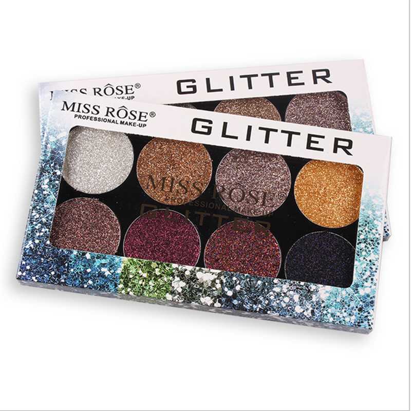 8-Color Sequins Glitter Eye Shadow Tray Glitter Powder High-Gloss Eye Shadow Portable Makeup, 02
8-Color Sequins Glitter Eye Shadow Tray Glitter Powder High-Gloss Eye Shadow Portable Makeup, 02
