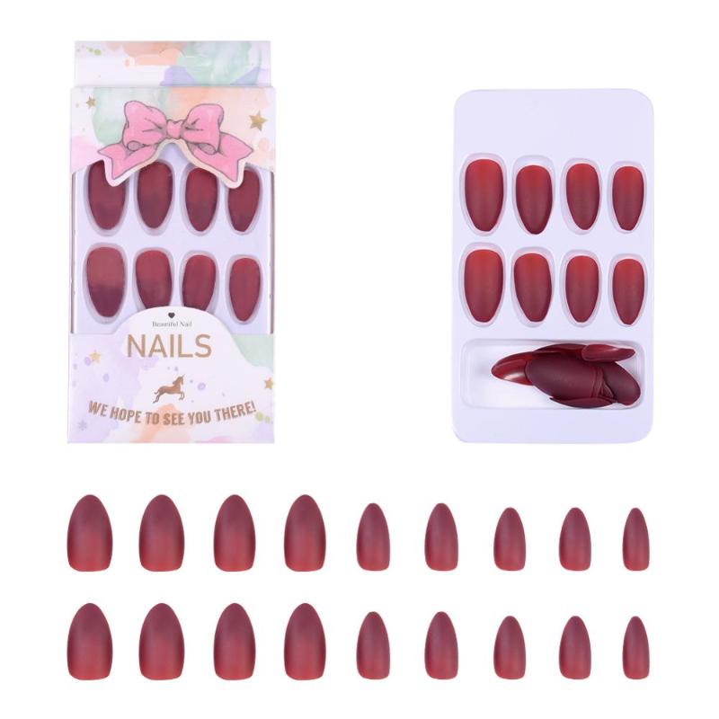 10 pcs/set Mix Color Plastic False Nail Set False Nails Full Artificial Nail Tips With Glue Fake Nails For Women, Mrmj-t031-02-01
10 pcs/set Mix Color Plastic False Nail Set False Nails Full Artificial Nail Tips With Glue Fake Nails For Women, Mrmj-t031-02-01