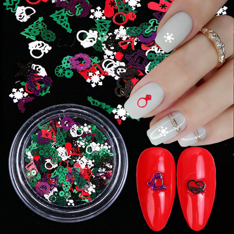 1Box Christmas Sequin Mix Metal Gold Glitter Nail Art Snowflake Star Flakes Slice Decals Rhinestone UV Gel Polish Decor SA1046-1
1Box Christmas Sequin Mix Metal Gold Glitter Nail Art Snowflake Star Flakes Slice Decals Rhinestone UV Gel Polish Decor SA1046-1