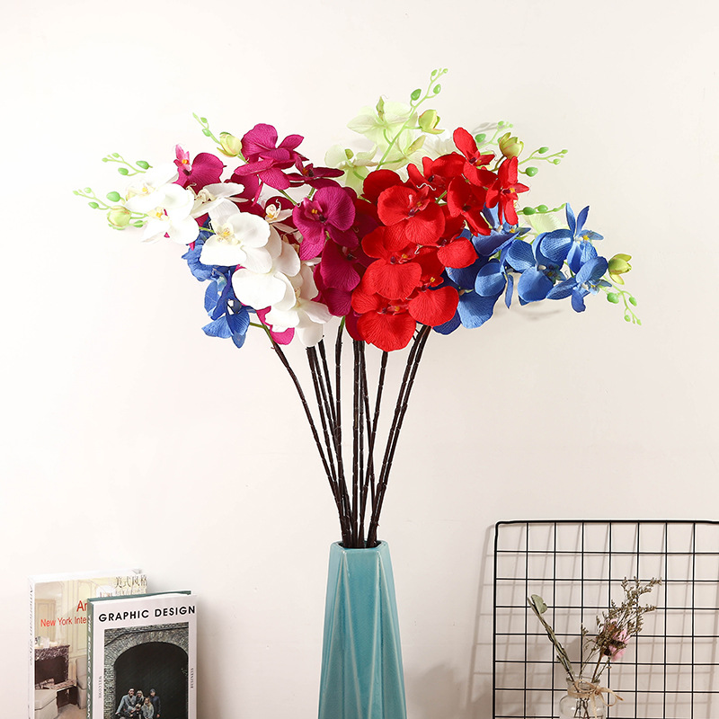 2PCS Real Touch Artificial Butterfly Orchid Flower Fake Phalaenopsis Floral DIY Party Festival Bouquet Wedding Home Hotel Decor, Blue
2PCS Real Touch Artificial Butterfly Orchid Flower Fake Phalaenopsis Floral DIY Party Festival Bouquet Wedding Home Hotel Decor, Blue