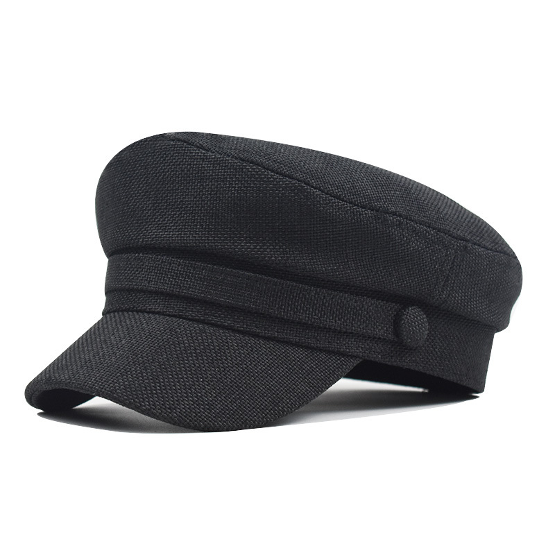 2020 Korean new simple plaid women beret wild no wrinkling casual hat linen girl autumn and winter beret octagonal cap, Black
2020 Korean new simple plaid women beret wild no wrinkling casual hat linen girl autumn and winter beret octagonal cap, Black