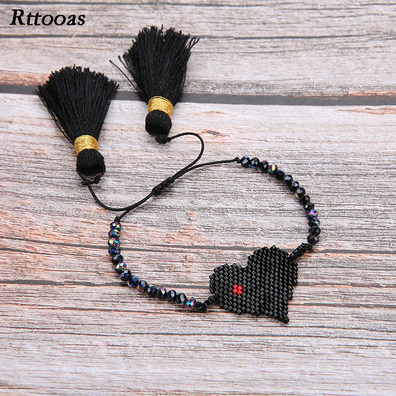 RTTOOAS ins Hot Sell Summer New Style Love Heart Bracelets Handmde MIYUKI Delica Beads Bileklik Bracelet for Women Gift
RTTOOAS ins Hot Sell Summer New Style Love Heart Bracelets Handmde MIYUKI Delica Beads Bileklik Bracelet for Women Gift