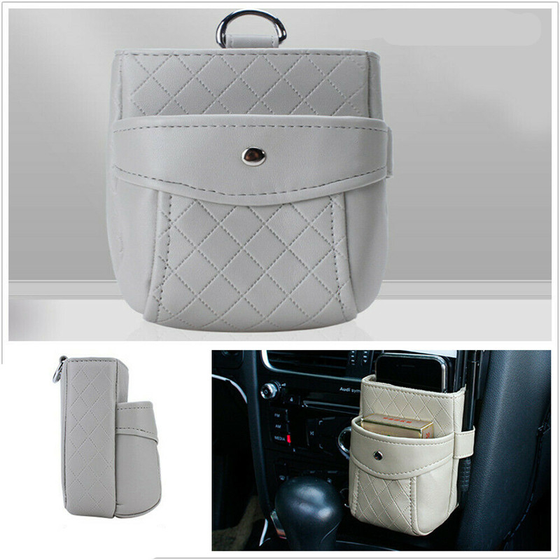 Car Storage Case Auto Outlet Air Vent Seat Back Hanging PU Leather Organizer Phone Holder Pouch Coin Bag Auto Inner Accessories
Car Storage Case Auto Outlet Air Vent Seat Back Hanging PU Leather Organizer Phone Holder Pouch Coin Bag Auto Inner Accessories
