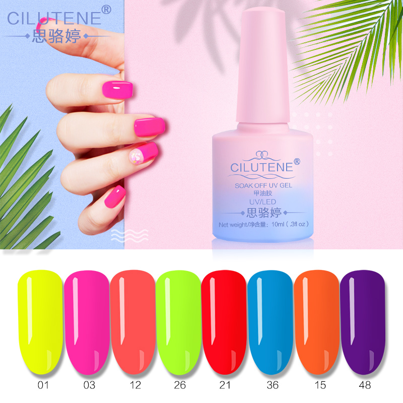 Cilutene 108 Colors 10ML UV LED Soak-off Gel Nail Polish Nail Art Semi Permanent Gel Varnish Polish Lak Primer, 40
Cilutene 108 Colors 10ML UV LED Soak-off Gel Nail Polish Nail Art Semi Permanent Gel Varnish Polish Lak Primer, 40
