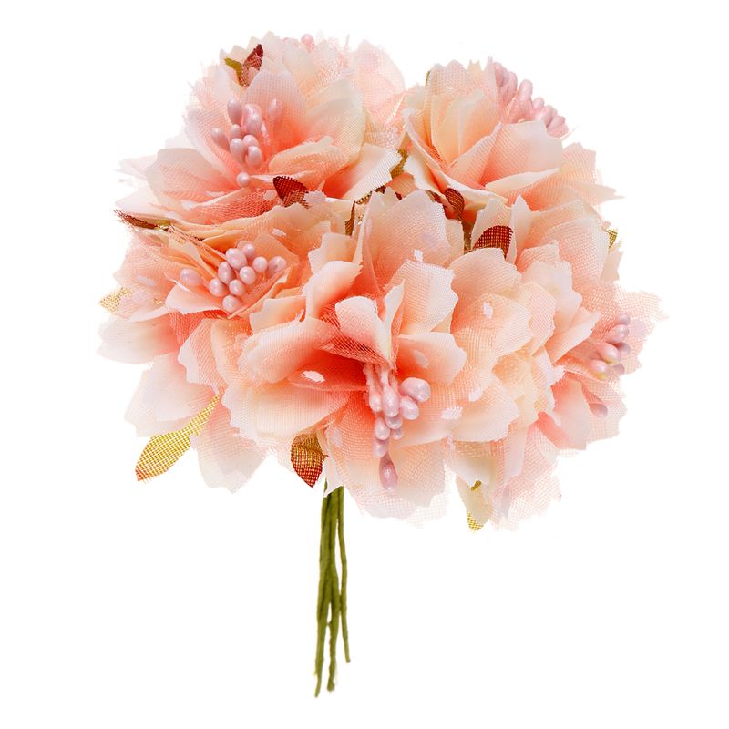 6pcs 4cm Artificial carnation flowers Stamen silk flower bouquet for wedding decoration DIY Scrapbooking Fake Flower champagne
6pcs 4cm Artificial carnation flowers Stamen silk flower bouquet for wedding decoration DIY Scrapbooking Fake Flower champagne