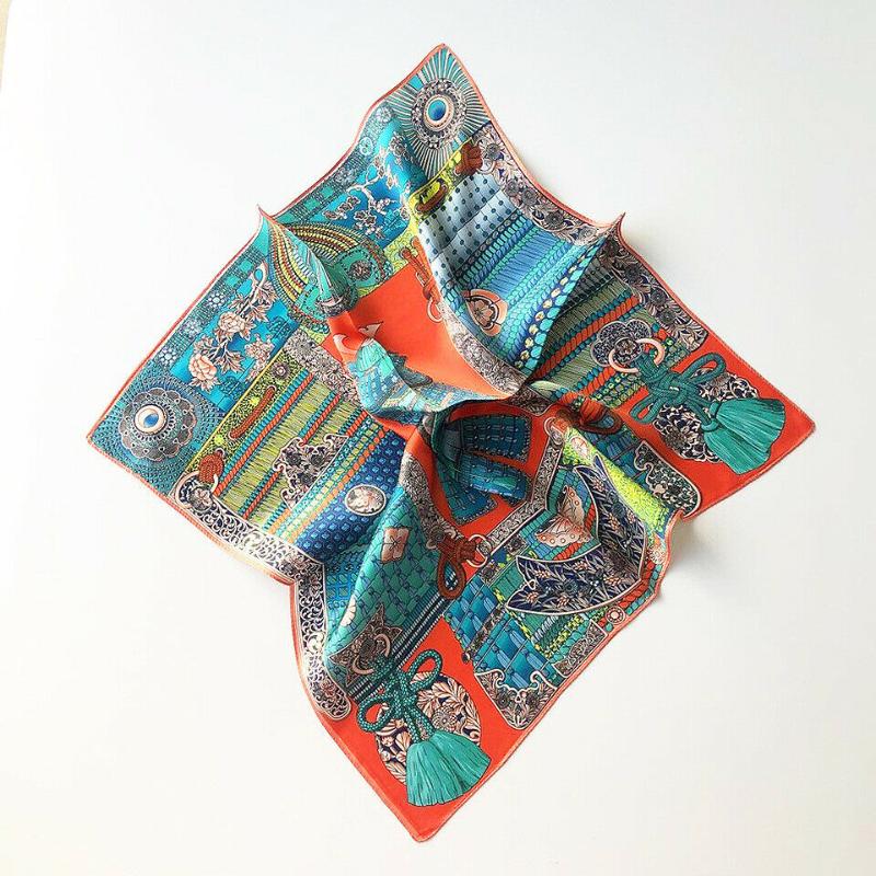 Luxury Scarf 100% Silk Bandana Women Fashion Square Kerchief Samurai Armor Print Headband Hairband 53x53cm / 20.8 inches
Luxury Scarf 100% Silk Bandana Women Fashion Square Kerchief Samurai Armor Print Headband Hairband 53x53cm / 20.8 inches
