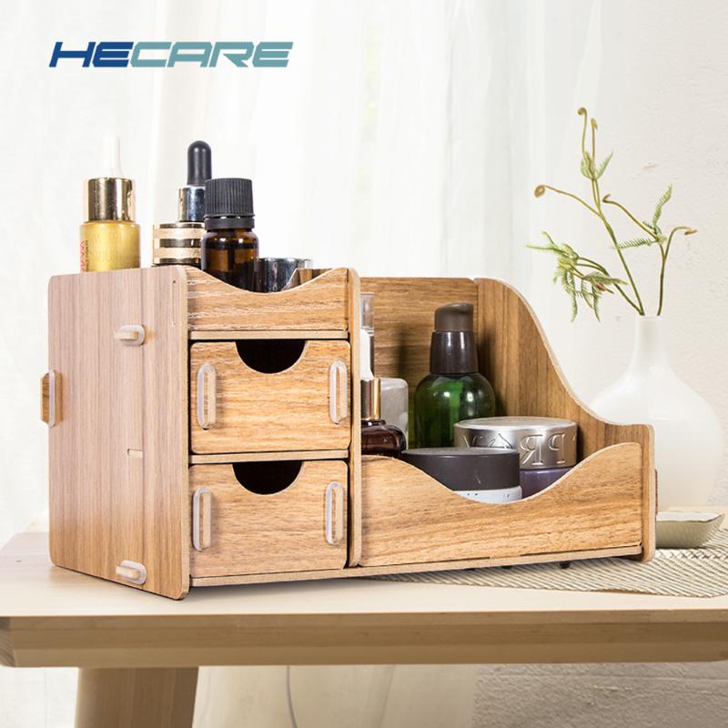 HECARE Wooden Storage Box for Cosmetics Eco-Friendly Wood Board Makeup Organizer Little Home Office Desktop Drawer Organizer New, Walnut
HECARE Wooden Storage Box for Cosmetics Eco-Friendly Wood Board Makeup Organizer Little Home Office Desktop Drawer Organizer New, Walnut