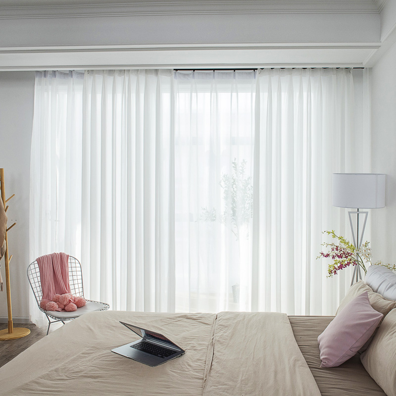 Solid White Tulle Sheer Curtains for Living Room the Bedroom Decoration Voile Chiffon Modern Window Curtain Panels Fabric Drapes, Transparent
Solid White Tulle Sheer Curtains for Living Room the Bedroom Decoration Voile Chiffon Modern Window Curtain Panels Fabric Drapes, Transparent