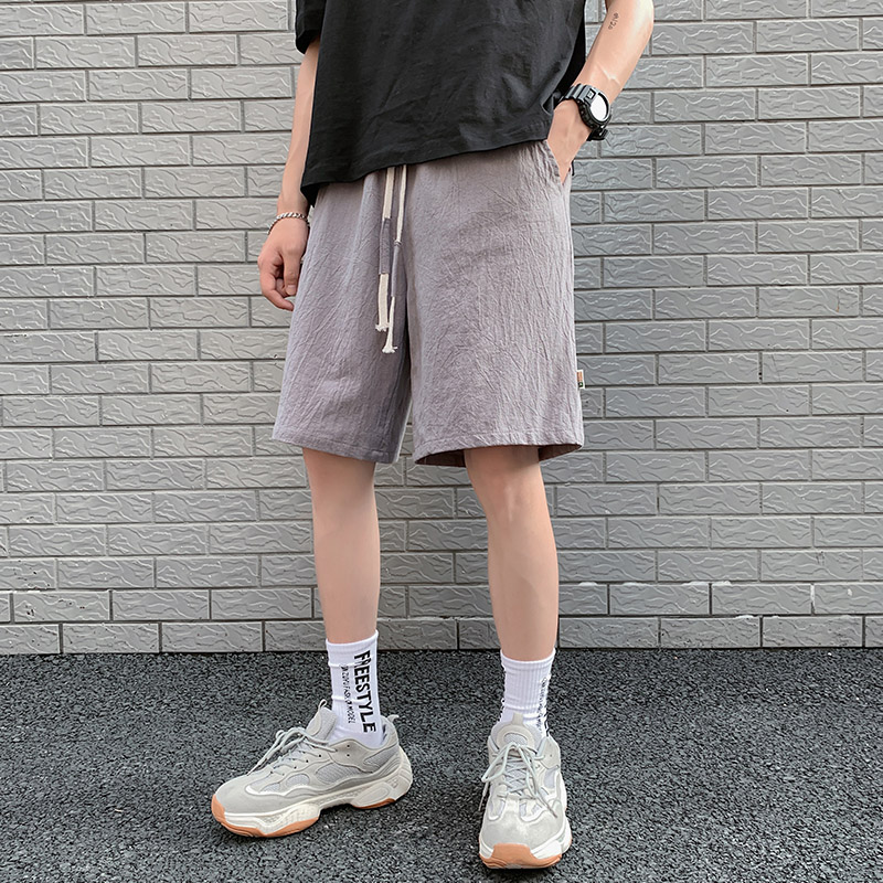 Men Shorts Summer Korea Style Cool Loose Casual Shorts Straight Knee Length Solid Color Pants Elastic Waist Plus Size 5XL, Black
Men Shorts Summer Korea Style Cool Loose Casual Shorts Straight Knee Length Solid Color Pants Elastic Waist Plus Size 5XL, Black