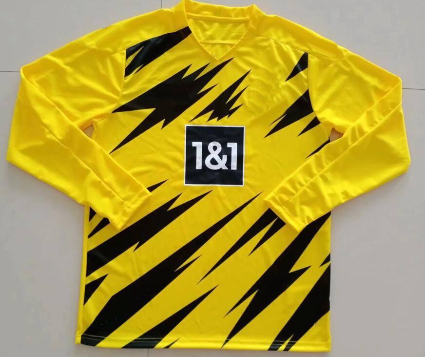 Long Sleeve Dortmund Customized 20-21 Thai Quality Soccer Jerseys Custom football SANCHO 7 HAALAND 9 HAZARD 10 REUS 11 AKANJI 16 custom WEAR best, Black;yellow
Long Sleeve Dortmund Customized 20-21 Thai Quality Soccer Jerseys Custom football SANCHO 7 HAALAND 9 HAZARD 10 REUS 11 AKANJI 16 custom WEAR best, Black;yellow