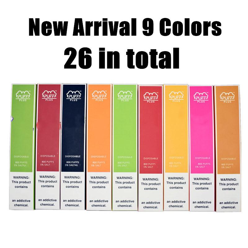 Hot 35 Colors Puff Plus Disposable Vape Device 800 Puff 3.2mL Pre Filled Pods Vape Cartridge Puff Bars E-cigarette
Hot 35 Colors Puff Plus Disposable Vape Device 800 Puff 3.2mL Pre Filled Pods Vape Cartridge Puff Bars E-cigarette