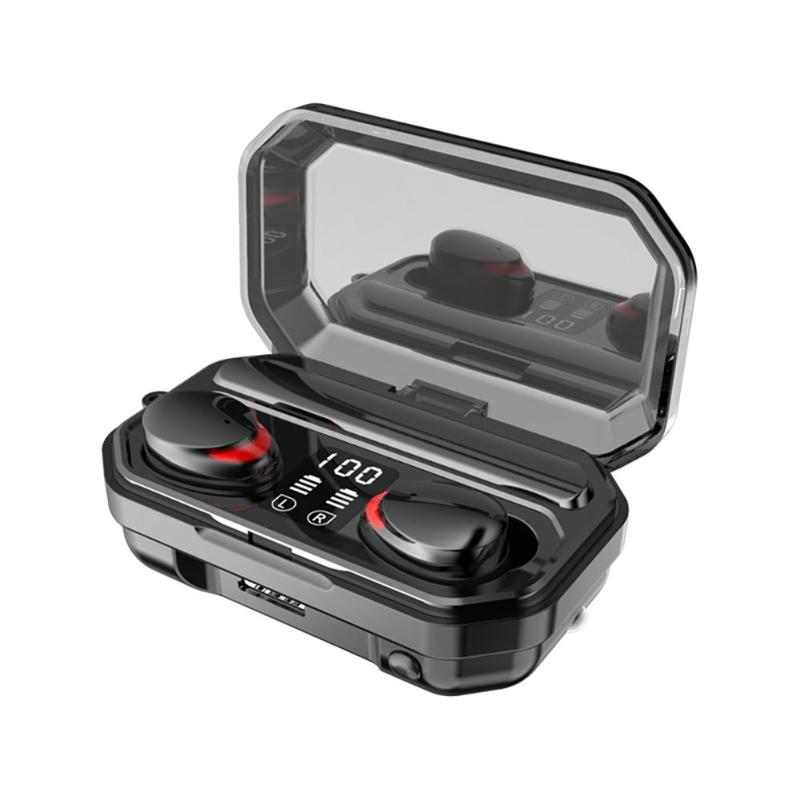 New Wireless V5.1 Bluetooth Earphones TWS M15 LED Power Display Earphones with Charging Box Waterproof Earbuds In-ear Headset
New Wireless V5.1 Bluetooth Earphones TWS M15 LED Power Display Earphones with Charging Box Waterproof Earbuds In-ear Headset