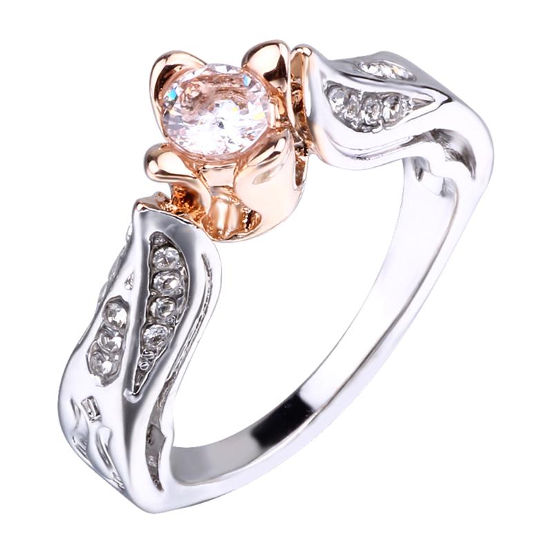 Engagement wedding ring Female Small Rose Flower Ring Wedding Jewelry Promise Engagement Rings For Women
Engagement wedding ring Female Small Rose Flower Ring Wedding Jewelry Promise Engagement Rings For Women