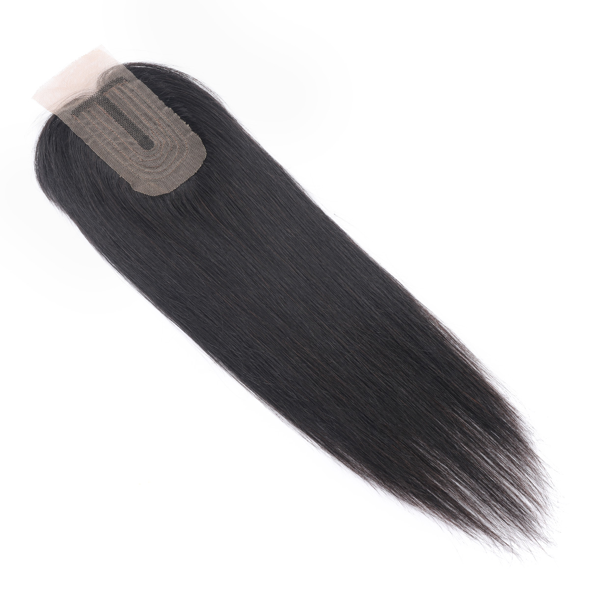 Ishow Human Hair Bundles With Closure Straight Virgin Hair Extensions 3/4pcs With 2x3 Lace Closure Straight