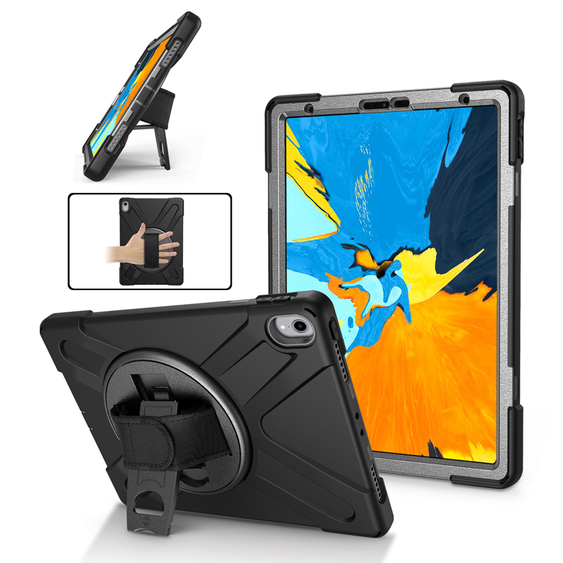 Hybrid 3 in 1 Armor Heavy Duty Stand Hand Strap Case For iPad Pro 11 10.5 9.7 2018 2 4 5 6 Mini Mini5 Samsung P200 T510 T720 T590 T290 T830
Hybrid 3 in 1 Armor Heavy Duty Stand Hand Strap Case For iPad Pro 11 10.5 9.7 2018 2 4 5 6 Mini Mini5 Samsung P200 T510 T720 T590 T290 T830