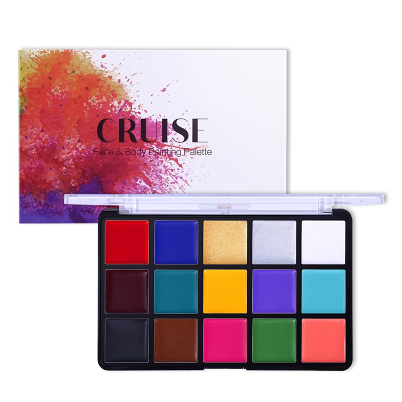 Ucanbe 15-color Skin Art Paint Cream Face Painting Palette Long-lasting Waterproof No Stimulation Oiliness Facial Paint Cream y2
Ucanbe 15-color Skin Art Paint Cream Face Painting Palette Long-lasting Waterproof No Stimulation Oiliness Facial Paint Cream y2