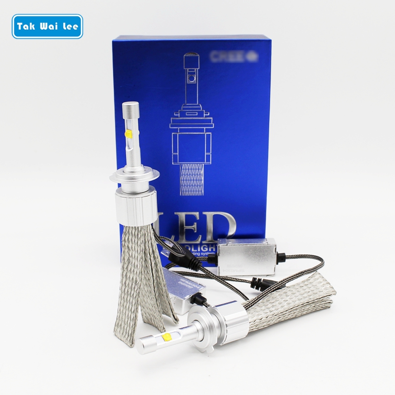 Tak Wai Lee 2Pcs 52W 6000LM 4300K 6000K LED Car Headlight Styling Source IP68 H1 H3 H4 H7 H11 9005 9006 Front Fog Light Bulbs
Tak Wai Lee 2Pcs 52W 6000LM 4300K 6000K LED Car Headlight Styling Source IP68 H1 H3 H4 H7 H11 9005 9006 Front Fog Light Bulbs