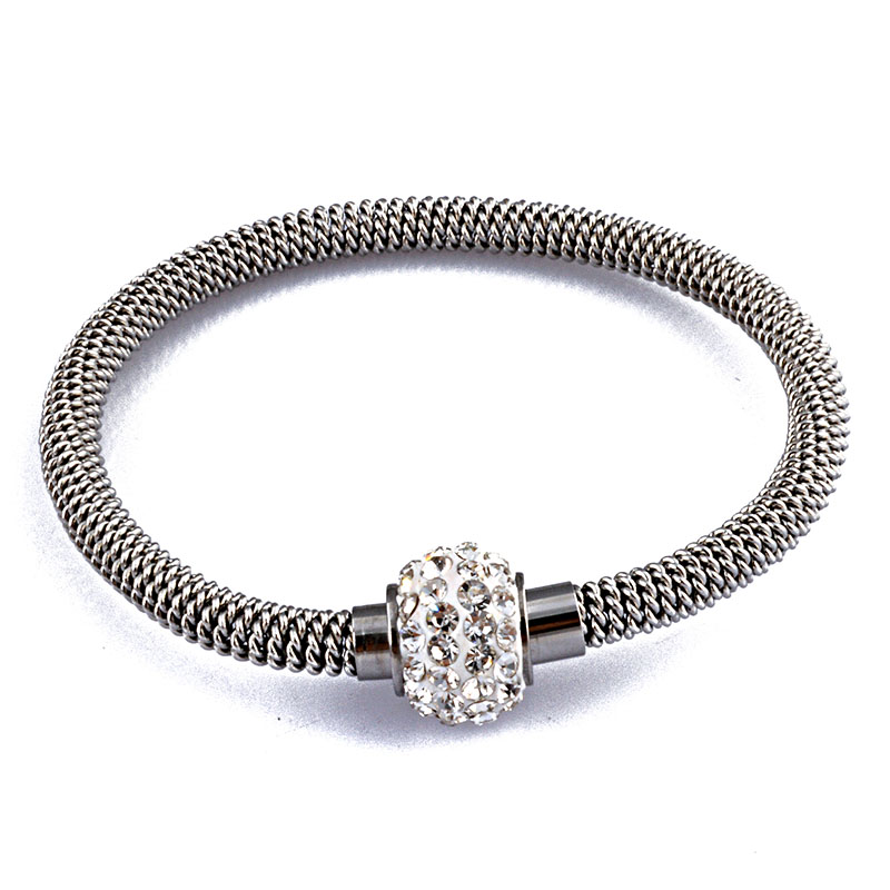 Fashion Women Crystal Magnetic Bracelet Color Gold Stainless Steel Round Twisted Wire Circle Cuff Clasp Bracelets Jewelry
Fashion Women Crystal Magnetic Bracelet Color Gold Stainless Steel Round Twisted Wire Circle Cuff Clasp Bracelets Jewelry