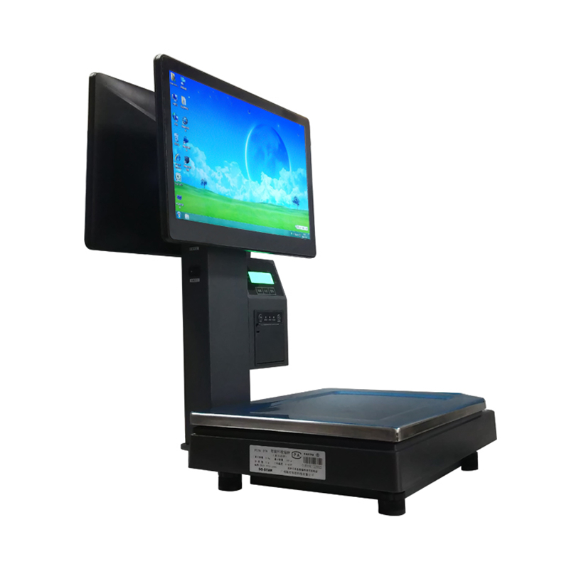 PC Based Scale System Dual 15.6" Screen Cash Register Retail Balance with Thermal Printer One Touch Panel All in One
PC Based Scale System Dual 15.6" Screen Cash Register Retail Balance with Thermal Printer One Touch Panel All in One