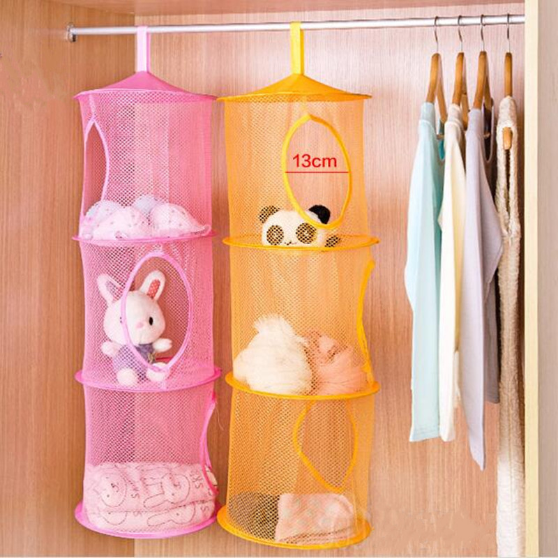 Foldable 3 Shelf Hanging Storage Net Kids Toy Organizer Bag cylindrical storage basket for Home Wall Door Closet store, Color randomised
Foldable 3 Shelf Hanging Storage Net Kids Toy Organizer Bag cylindrical storage basket for Home Wall Door Closet store, Color randomised
