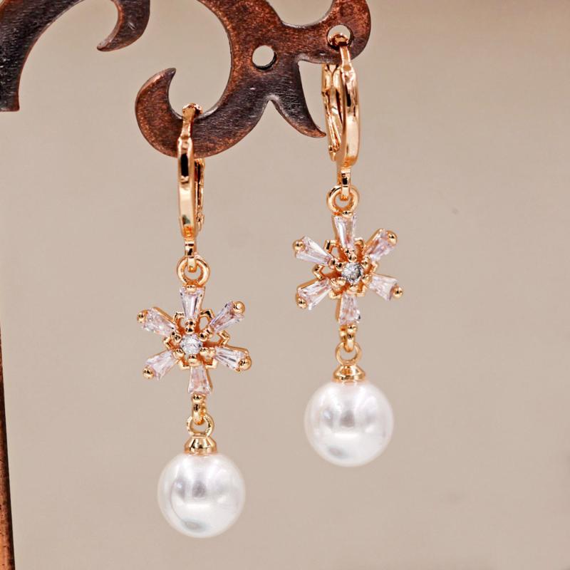 Long drop earrings jewelry for women Pearl earrings with white Zircon Dangle Wedding Jewelry accessorie Gift accessores
Long drop earrings jewelry for women Pearl earrings with white Zircon Dangle Wedding Jewelry accessorie Gift accessores