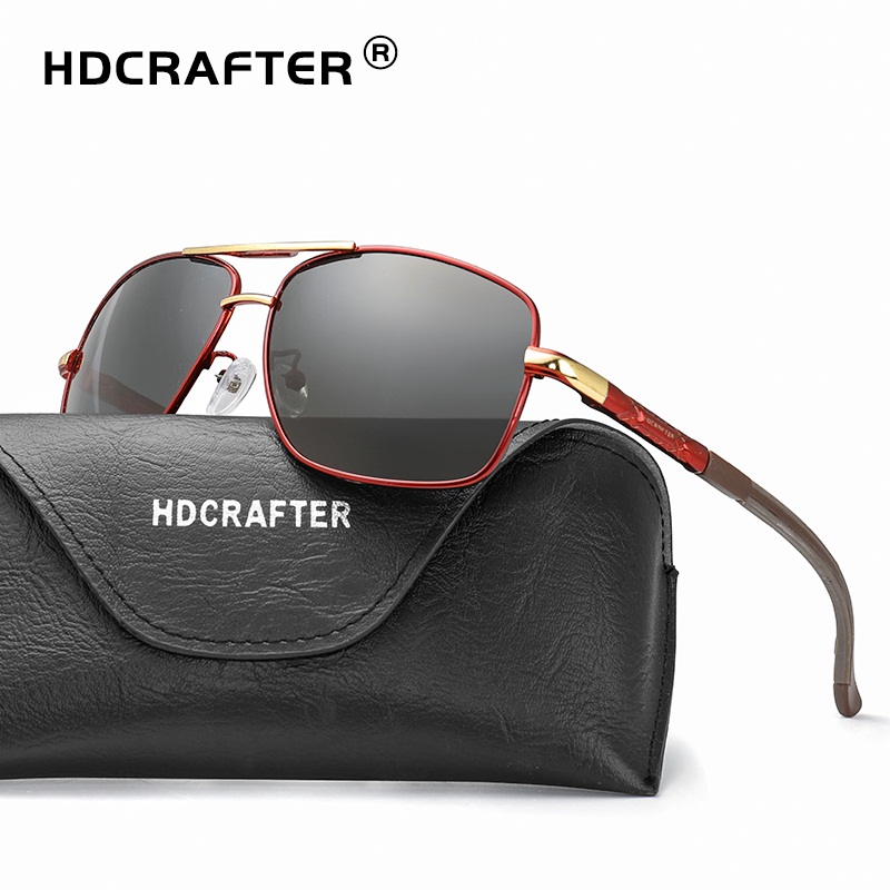 HDCRAFTER Brand Designer Sunglasses Men Polarized Driving Mirror Sun Glasses For Men High Quality masculino
HDCRAFTER Brand Designer Sunglasses Men Polarized Driving Mirror Sun Glasses For Men High Quality masculino