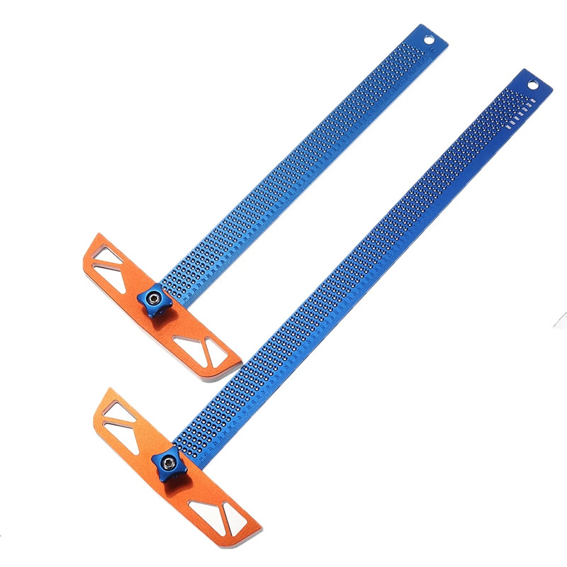 ASCENDAS T Type Woodworking Ruler Aluminum Alloy Scriber Carpentry Measuring Marking Tool Gauge Gauging 300mm/400mm TP-0427
ASCENDAS T Type Woodworking Ruler Aluminum Alloy Scriber Carpentry Measuring Marking Tool Gauge Gauging 300mm/400mm TP-0427