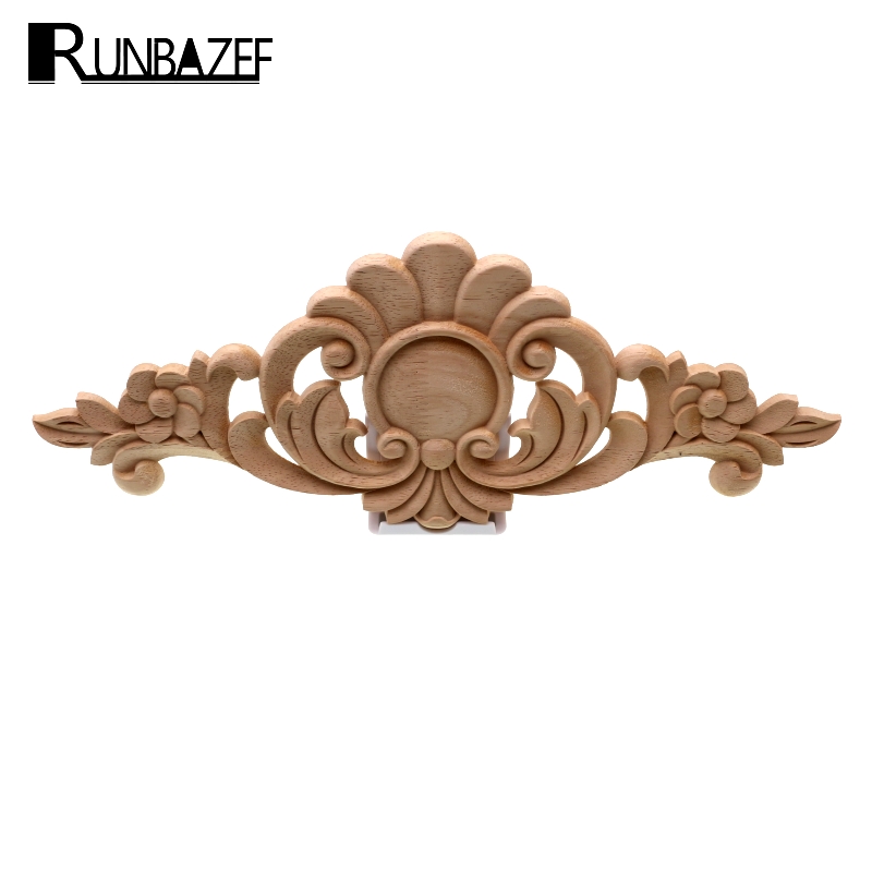 RUNBAZEF Carved Wood Applique Real Furniture Decorative Cabinet Flowers Figurines Miniatures Ornaments Vintage Home Decor Craft
RUNBAZEF Carved Wood Applique Real Furniture Decorative Cabinet Flowers Figurines Miniatures Ornaments Vintage Home Decor Craft