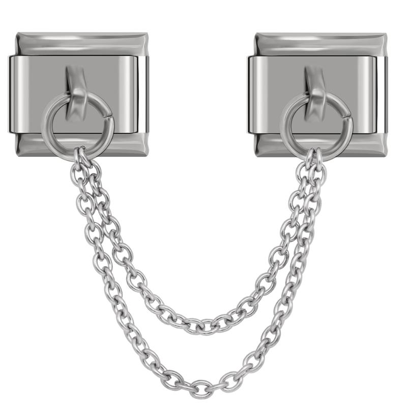 Hapiship Original Design Stainless Steel Double Layer Chain Link Charm Fit 9mm Bracelet Stainless Steel Jewelry Making DJL03
Hapiship Original Design Stainless Steel Double Layer Chain Link Charm Fit 9mm Bracelet Stainless Steel Jewelry Making DJL03