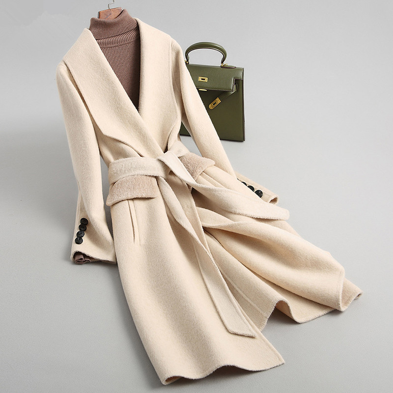 Autumn Winter Jacket Women Double-side Woolen Coat Female Korean Wool Coats Alpaca Vintage Long Jackets KQN38087 MY1985, Han xiu cao
Autumn Winter Jacket Women Double-side Woolen Coat Female Korean Wool Coats Alpaca Vintage Long Jackets KQN38087 MY1985, Han xiu cao