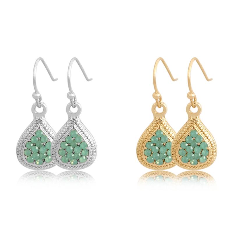 New Fashion Cute Women Earrings Gold and Rhodium Color Water Drop Dangle Earrings Vintage Statement Brincos Female Fashion
New Fashion Cute Women Earrings Gold and Rhodium Color Water Drop Dangle Earrings Vintage Statement Brincos Female Fashion