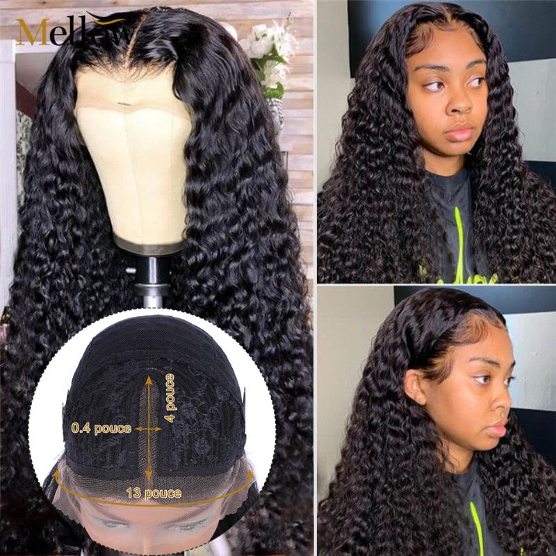 Deep Wave Lace Part Wigs 100% Human Hair Deep Wave Lace Frontal Wig Pre-Plucked Curly Human Hair Wigs For Women, As pic
Deep Wave Lace Part Wigs 100% Human Hair Deep Wave Lace Frontal Wig Pre-Plucked Curly Human Hair Wigs For Women, As pic