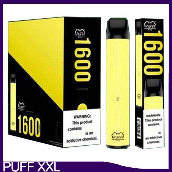 2020 Newest Puff XXL 1600puffs disposable vape pen device strater kits empty disposable device kits Puff flow Puff xtra
2020 Newest Puff XXL 1600puffs disposable vape pen device strater kits empty disposable device kits Puff flow Puff xtra