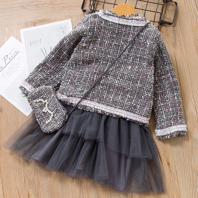 Baby Girls Princess Dress New Brand Party Dresses Kids Girls Clothing Elegant Cute Girl Children Clothing SetsX1019