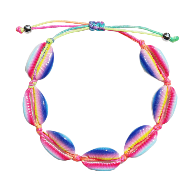 Charm Bracelets Bohemian Colorful Alloy Shell Handmade Bracelet For Women Beaded Strand Jewelry Beach Accessories
Charm Bracelets Bohemian Colorful Alloy Shell Handmade Bracelet For Women Beaded Strand Jewelry Beach Accessories