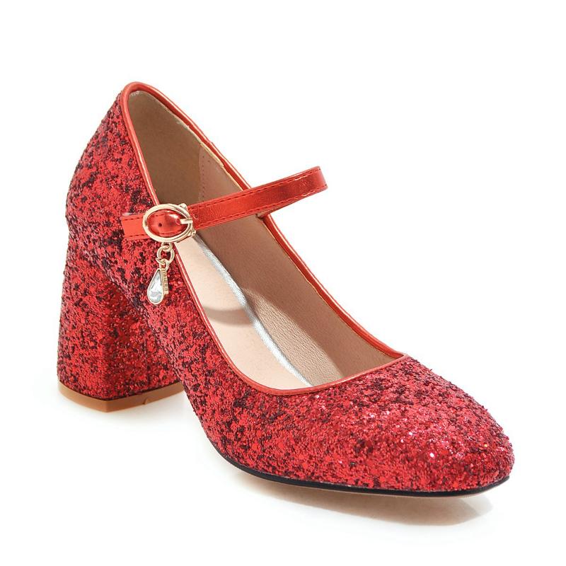 High fashion wedding shoe age season in 2020 new product with thick with sequins 33-48 code lighter single woman shoes, Gold
High fashion wedding shoe age season in 2020 new product with thick with sequins 33-48 code lighter single woman shoes, Gold