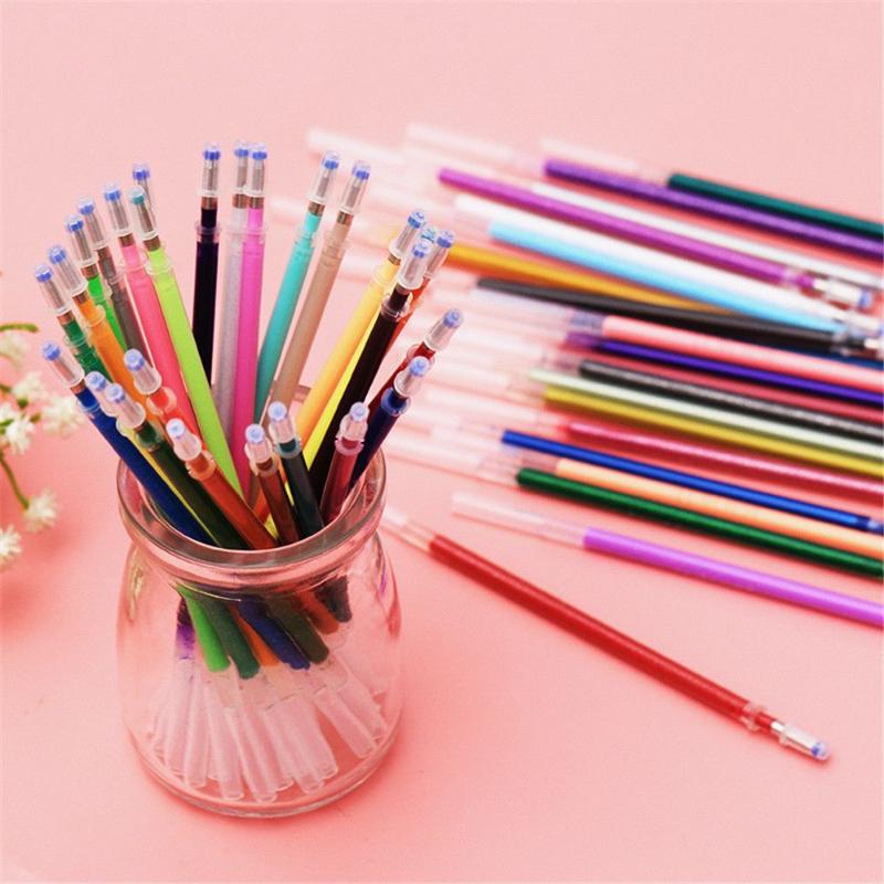12pcs Colorful Gel Pen Refills Glitter Metallic Watercolor Fluorescent Ink Pen Replacement Signature Rods School Stationery
12pcs Colorful Gel Pen Refills Glitter Metallic Watercolor Fluorescent Ink Pen Replacement Signature Rods School Stationery