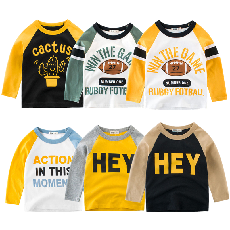 Kids T-shirts Boys Splice Long Sleeve Tops Girls Autumn Winter Cotton Sweatshirt 2 3 4 5 6 7 8 Years Children T Shirts Clothing, By3309
Kids T-shirts Boys Splice Long Sleeve Tops Girls Autumn Winter Cotton Sweatshirt 2 3 4 5 6 7 8 Years Children T Shirts Clothing, By3309